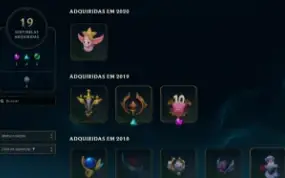 Conta LoL antiga 2013