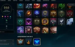 Conta LoL antiga 2013