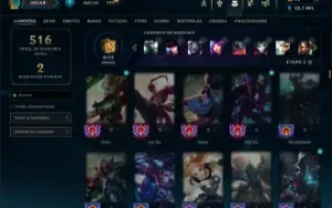 Conta League Of Legends - Full Campeões - 66 Skins - Rammus