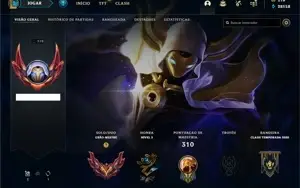 CONTA DE LOL GRÃO MESTRE