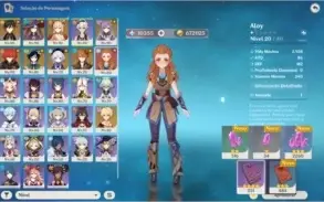 AR 57 10K GEMAS(15 T5 COM CONSTELAÇÕES!)ALOY YOIMIYA MONA C1