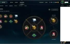 Conta Platina V com todos os campeões