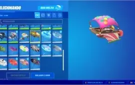 Conta Fortnite passe temp 2 cap 1 e outros - Skins raras