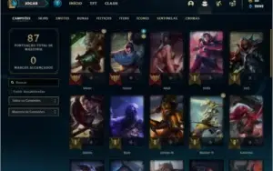 Conta platina 1 com 34 champs e 16 skins ( MAIN TOP / MID )