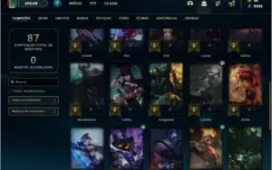 Conta platina 1 com 34 champs e 16 skins ( MAIN TOP / MID )