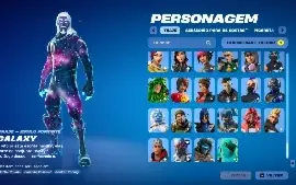 Conta Fortnite Og Com Galaxy (Capitulo 1 Temporada 3) Com 21