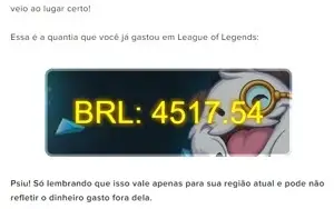 CONTA DE LOL LVL 391 C/ 301 SKINS