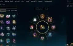 Conta de LoL + Valorant - 590 skins no lol e muitas no valor