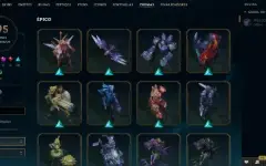 Conta de LoL + Valorant - 590 skins no lol e muitas no valor