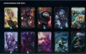 Conta de LOL | quase 300 em gastos