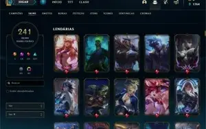 Conta League of Legends (2017 ~ 2022)