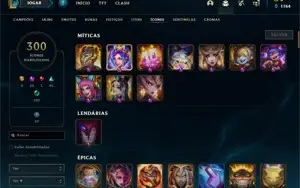 Conta League of Legends (2017 ~ 2022)