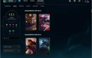 Conta LoL 150+ Skins Todos Heróis | Skins Raras