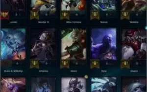 Conta de league of legends