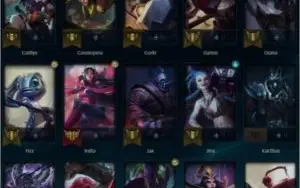 Conta de league of legends