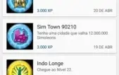 conta do jogo "the sims freeplay"