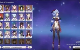 Genshin Impact AR 51, Diluc, Venti, Ganyu