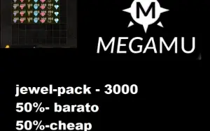 Megamu - Jewel-pack 50%-cheap-Bless-Soul-Chaos-life-Harmony