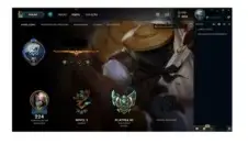 CONTA LOL - PLATINA III/89 CAMPEÕES/35 SKINS