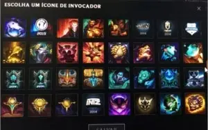 Conta LOL/atual Gold1/2 seasons diamond/ Várias skins