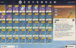 AR10 - Xiao + Lança Primitiva de Jade + 12 tiros