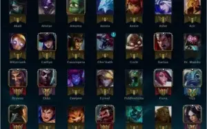 conta D4 muitos campeões algumas skins e MMR muito alto!
