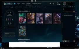 Conta LOL - 31 champs , 13 Skins. GOLD 4