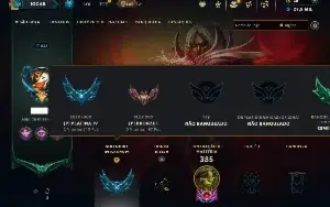 Platina 4 com 150 Champs e 93 Skins ( JG / ADC / MID )