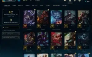 CONTA LEAGUE OF LEGENDS DIAMANTE 2