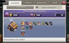 Clash of Clans CV 13 quase Full barato