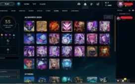 CONTA LOL LEAGUE OF LEGENDS 41 SKINS LEVEL 81