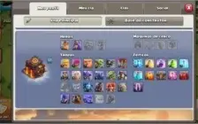 Conta CV 10 Bem upado clash of clans