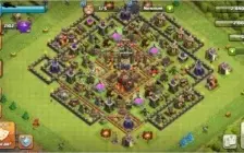Conta CV 10 Bem upado clash of clans