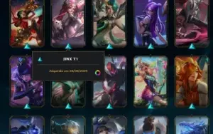 Conta low elo plat skin ahri faker parte 1