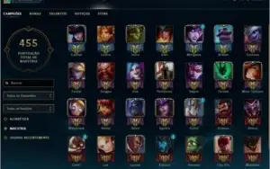 Conta League of Legends, Todos os Campões, Platina V