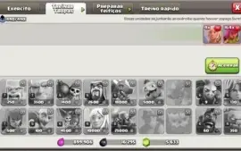 Conta Clash of clans CV 11 com 5600 gemas