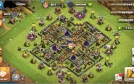Conta Clash of clans CV 11 com 5600 gemas