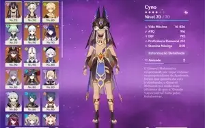 Conta Genshin : Raiden + Arma assinatura