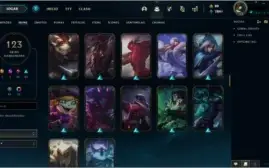 CONTA LEAGUE OF LEGENDS [DIAMANTE] [123 SKINS] [LVL 238]