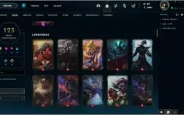 CONTA LEAGUE OF LEGENDS [DIAMANTE] [123 SKINS] [LVL 238]