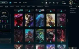 CONTA LEAGUE OF LEGENDS [DIAMANTE] [123 SKINS] [LVL 238]