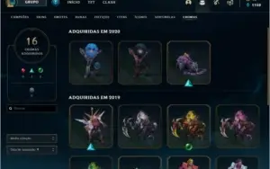 Main Conta Lol D2