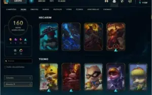 Main Conta Lol D2