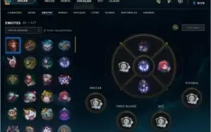 Conta League Of Legendes gold 1 com 396 skins