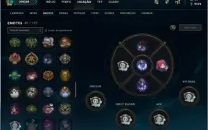Conta League Of Legendes gold 1 com 396 skins