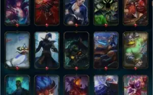 Conta League Of Legendes gold 1 com 396 skins