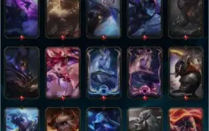 Conta League Of Legendes gold 1 com 396 skins
