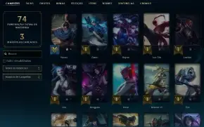 Smuff Lvl 42 Elo Antigo Gold 3 Skin Vitoriosa Garantida.