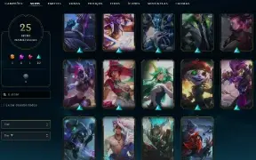 Smuff Lvl 42 Elo Antigo Gold 3 Skin Vitoriosa Garantida.
