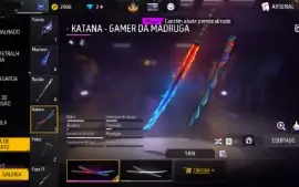 Vende-se conta Free fire +9K dimas gastos